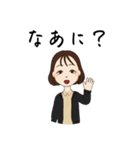 ひとことだけ言うね（個別スタンプ：2）