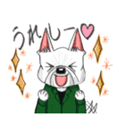 うえ とまり（ウエスティ）（個別スタンプ：4）