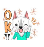 うえ とまり（ウエスティ）（個別スタンプ：6）
