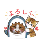 うめにゃん☆くりにゃん☆3（個別スタンプ：4）