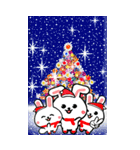 BIG＊冬のうさぎ＊Xmas＊お正月（個別スタンプ：16）