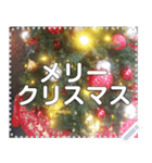 クリスマスツリー自由メッセージ（個別スタンプ：1）