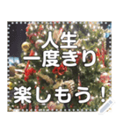 クリスマスツリー自由メッセージ（個別スタンプ：16）