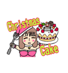 水流のクリスマスガールズ（個別スタンプ：29）