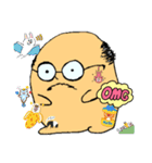 ハゲっこぐらし（個別スタンプ：6）