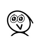 白内くんと物言いくん（個別スタンプ：14）