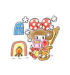 winter fantasy RIBONchan（個別スタンプ：7）