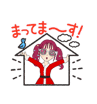 GIRL's(GAL)スタンプX‘masバージョン24個（個別スタンプ：8）