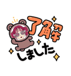 GIRL's(GAL)スタンプX‘masバージョン24個（個別スタンプ：12）