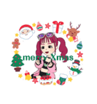 GIRL's(GAL)スタンプX‘masバージョン40個（個別スタンプ：3）