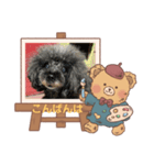 プードル・あいさつ（個別スタンプ：5）