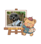 プードル・あいさつ（個別スタンプ：7）