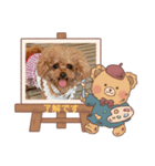 プードル・あいさつ（個別スタンプ：8）