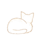 white cat march ＊（個別スタンプ：25）