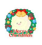 宇宙まん クリスマス お正月 すたんぷ（個別スタンプ：9）