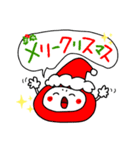 だるまの万次郎®︎クリスマスから年末年始（個別スタンプ：7）