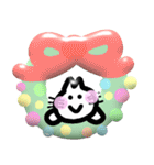 ●ぷく犬●ぷく猫  クリスマス＆年末＆お正月（個別スタンプ：1）