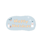 クリスマス＆年末年始に使えるご挨拶（個別スタンプ：2）