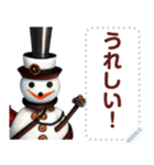 雪だるま2 スチームパンク【修正版】（個別スタンプ：9）