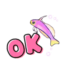 Cute Fish sticker of talking（個別スタンプ：7）