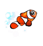 Cute Fish sticker of talking（個別スタンプ：14）