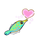 Cute Fish sticker of talking（個別スタンプ：16）