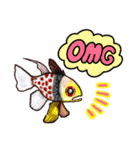 Cute Fish sticker of talking（個別スタンプ：24）