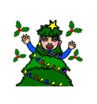 あおやまさんと仲間たちクリスマス（個別スタンプ：6）