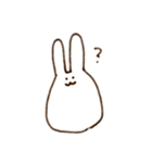 ないりのシンプルうさぎ（個別スタンプ：29）