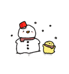 ぴよち(冬)（個別スタンプ：1）