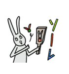 2023 お正月 うさぎの遊び（個別スタンプ：11）