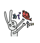 2023 お正月 うさぎの遊び（個別スタンプ：12）