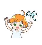 オレンジちゃん日常生活（個別スタンプ：5）