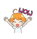 オレンジちゃん日常生活（個別スタンプ：10）