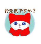 毎年使える☆冬猫スタンプ（個別スタンプ：27）