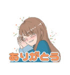 ここはらちゃん-冬Ver-（個別スタンプ：1）