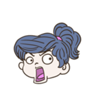 青髪ミキ（個別スタンプ：2）
