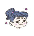 青髪ミキ（個別スタンプ：3）