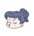 青髪ミキ（個別スタンプ：19）