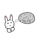 つらい日々のウサギ（個別スタンプ：35）
