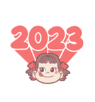2023☆ペコちゃんの謹賀新年スタンプ♪（個別スタンプ：1）