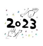 2023年末年始もカップルで過ごそうぜ！（個別スタンプ：23）