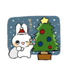 うさぎのぷにゅ！新年お正月＆日常使いにも★（個別スタンプ：34）