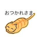 祝猫あざらし初デカ文字ほんわか日常挨拶（個別スタンプ：18）