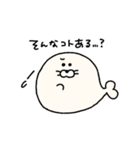 シンプルゆる手描き！まんまるあざらし（個別スタンプ：22）