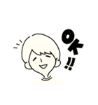 たれ目くんの日常（個別スタンプ：14）