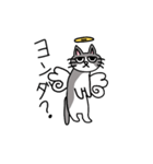 天使と悪魔の猫（個別スタンプ：2）