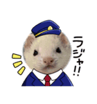 フェレット 花鈴と空のイベント スタンプ（個別スタンプ：6）