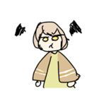 擬人化カナヘビちゃん（個別スタンプ：20）