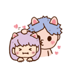 猫 と ニャ 恋愛中（個別スタンプ：23）